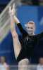Svetlana Khorkina  floor standing split pose - 2004 Athens Summer Olympics