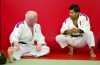 Stretching/warm-up, Paralympians practice at Cahill's Judo Academy