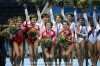 Russian & Romanian Women's Gymnastics Team awards - 2004 Athens Summer Olympics