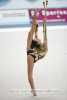Anna Gurbanova clubs standing splits arabesque - Deventer Grand Prix 2006 Rhythmic Gymnastics