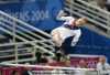 Terin Humphrey bars geinger release move - 2004 Athens Summer Olympics
