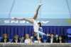 Terin Humphrey one-arm bhs on beam- 2004 Athens Summer Olympics