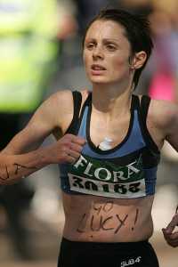 Go Lucy! - Flora London Marathon 2005