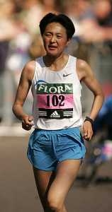 Sun Yingjie china - Flora London Marathon 2005