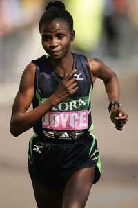 Joyce Chepchumba - Flora London Marathon 2005