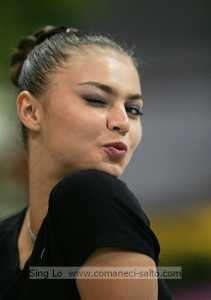 Alina Kabaeva warm-up - Deventer Grand Prix 2006 Rhythmic Gymnastics