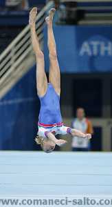 Svetlana Khorkina floor layout - 2004 Athens Summer Olympics