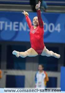 Courtney Kupets Beam Split Leap - 2004 Athens Summer Olympics