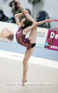Kimberly Mason clubs - Deventer Grand Prix 2006 Rhythmic Gymnastics