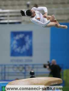 Catalina Ponor vault twist - 2004 Athens Summer Olympics