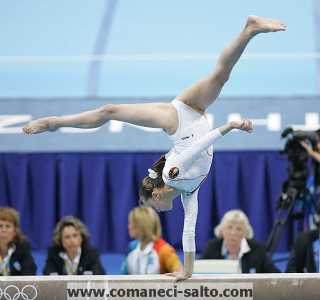 Daniela Sofronie one-arm bhs on beam - 2004 Athens Summer Olympics
