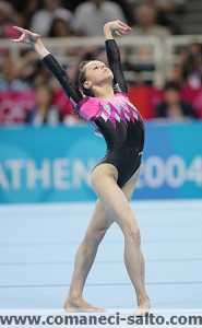 Daniela Sofronie floor stuck landing - 2004 Athens Summer Olympics