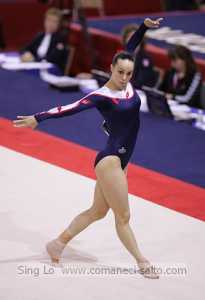 Beth Tweddle floor dance - Aarhus Worlds 2006 