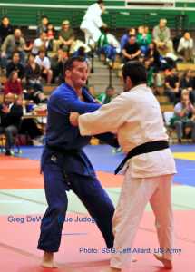 Greg DeWall - With On Mat Competitor