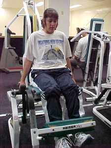 Lori Pierce - preparing for Athens 2004 Paralympics - Judo - photo 5