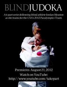 Blind Judoka Jordan Mouton