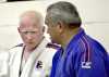 Scott Moore and Coach Willy Cahill, Paralympians training at Cahill's Judo Academy