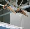 Annett Gamin and Nora Subschinski Germany  - 2004 Olympics Synchronized Diving 10m platform