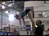 gymnastics - spotting the "Pak" salto