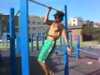 One arm pull chin ups x 5 strict! - marcusbondi